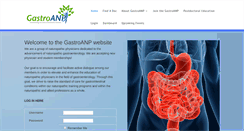 Desktop Screenshot of gastroanp.org